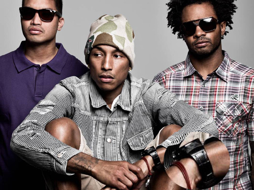 Pharrel Williams et son groupe N.E.R.D., DR