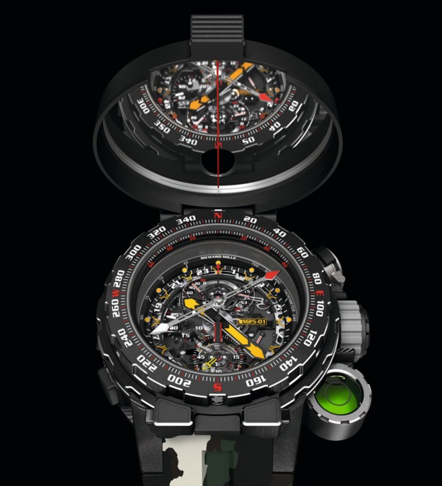 Richard Mille RM 25-01 Tourbillon Adventure Stallone : la RM de l'extrême Richard Mille RM 25-01 Tourbillon Adventure Stallone : la RM de l'extrême