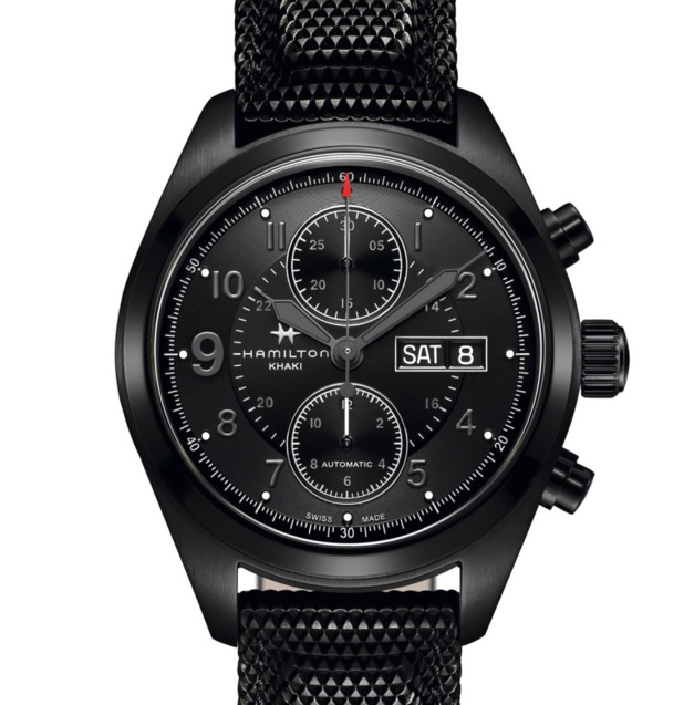 Hamilton Khaki Field Auto Chrono : la montre de Jack Ryan