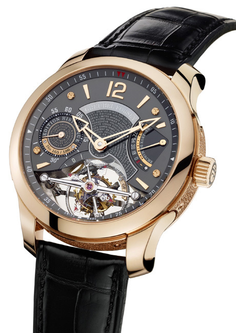 Grand Prix d’Horlogerie 2010 : Aiguille d’Or pour le Double Tourbillon 30° Edition Historique de Greubel Forsey