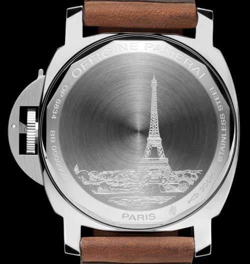 Officine Panerai : deux séries spéciales pour la boutique Panerai à Paris Officine Panerai : deux séries spéciales pour la boutique Panerai à Paris