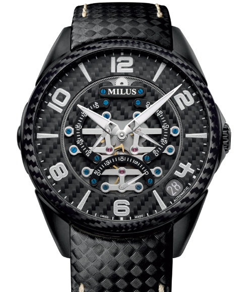 Milus Tirion TriRetrograde Seconds DLC : sportive, masculine et futuriste Milus Tirion TriRetrograde Seconds DLC : sportive, masculine et futuriste