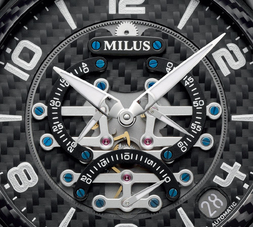 Milus Tirion TriRetrograde Seconds DLC : sportive, masculine et futuriste Milus Tirion TriRetrograde Seconds DLC : sportive, masculine et futuriste