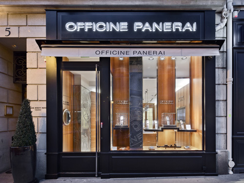 Officine Panerai ouvre une boutique exclusive à Paris