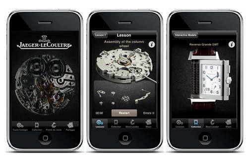 Jaeger-LeCoultre son application iPhone remporte le Prix Stratégies FirstLuxe.com du Luxe 2010 dans la catégorie Applications Mobiles Jaeger-LeCoultre son application iPhone remporte le Prix Stratégies FirstLuxe.com du Luxe 2010 dans la catégorie Applications Mobiles