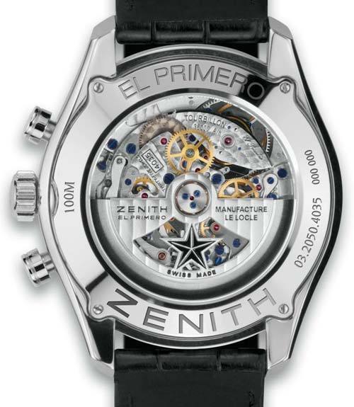 Tourbillon Zenith El Primero : le seul tourbillon à 36.000 alernances Tourbillon Zenith El Primero : le seul tourbillon à 36.000 alernances