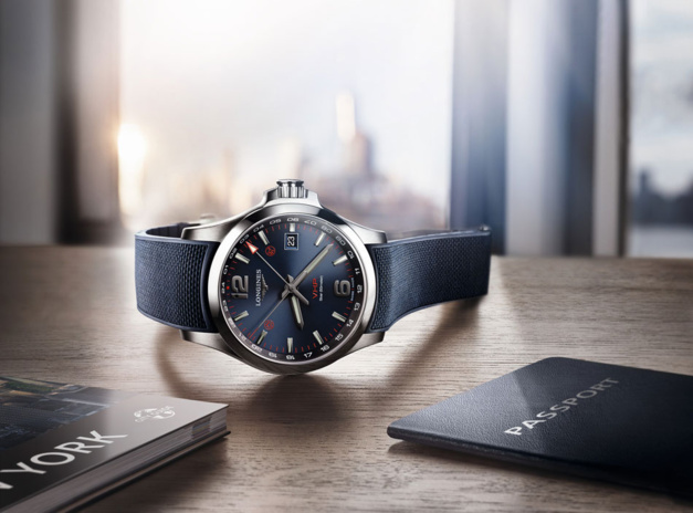Longines Conquest V.P.H. GMT Flash Setting : montre de voyage intelligente Longines Conquest V.P.H. GMT Flash Setting : montre de voyage intelligente