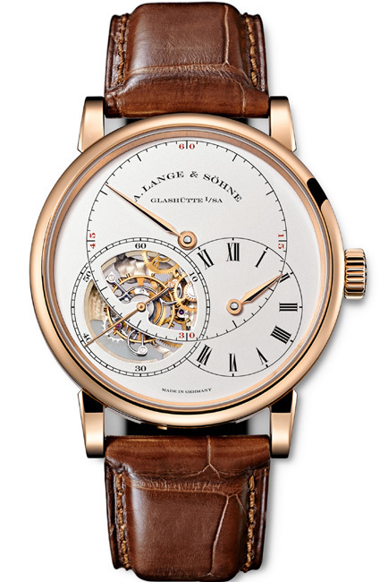 Richard Lange Tourbillon « Pour le Mérite » : la précision avant tout Richard Lange Tourbillon « Pour le Mérite » : la précision avant tout