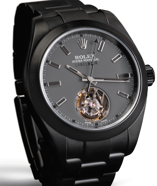 Label noir dévoile une Milgauss tourbillon, fallait oser !