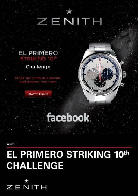 Zenith lance sa page Facebook Zenith lance sa page Facebook