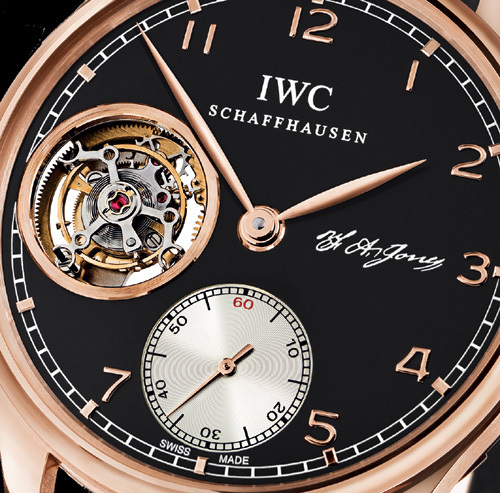 IWC Portugaise Tourbillon Remontage Manuel : en hommage à F.A. Jones