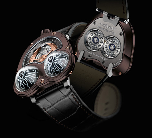 HM no3 Chocolate Frog MB&F : série très limitée uniquement commercialisée sur le web… HM no3 Chocolate Frog MB&F : série très limitée uniquement commercialisée sur le web…
