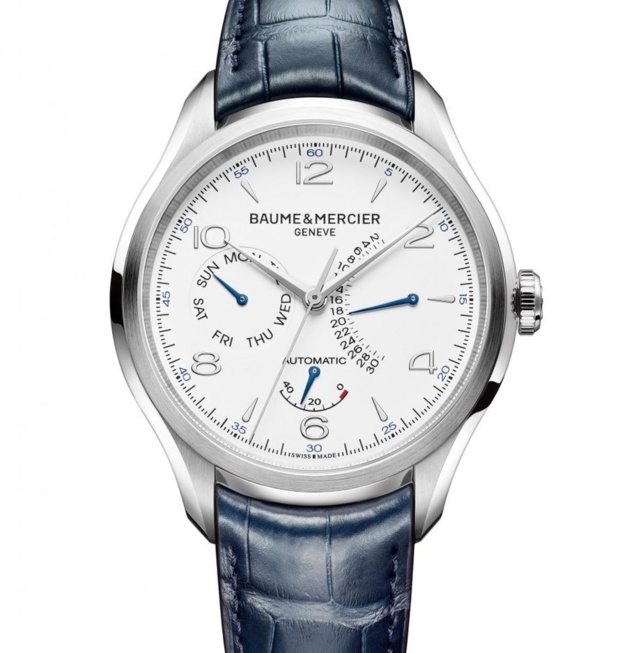 Baume & Mercier Clifton Réserve de marche, jour et date rétrograde Baume & Mercier Clifton Réserve de marche, jour et date rétrograde