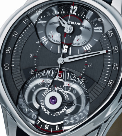 Montblanc Metamorphosis : montre furturiste, voire mutante...