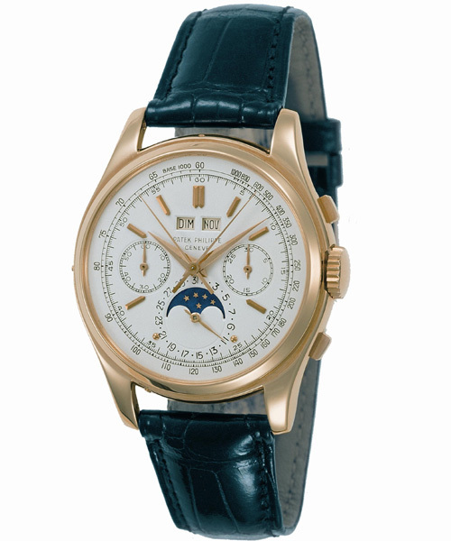 Chronographe à rattrapante et quantième perpétuel référence 2571 de 1955