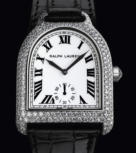 Ralph Lauren Stirrup : une montre en forme d'étrier qui s'inspire de l’univers de l’équitation