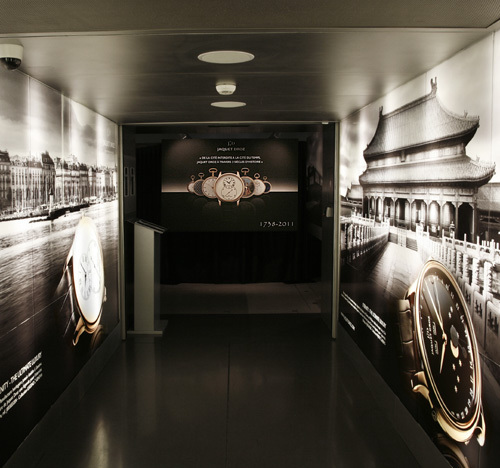 Jaquet Droz : de la Cité du Temps à la Cité Interdite, exposition horlogère à Genève Jaquet Droz : de la Cité du Temps à la Cité Interdite, exposition horlogère à Genève