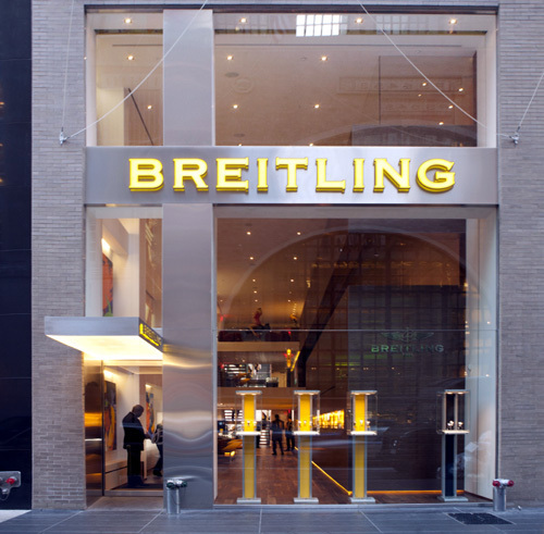 Breitling ouvre un « flagship » en plein cœur de New York