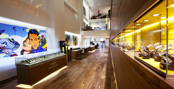 Breitling ouvre un « flagship » en plein cœur de New York Breitling ouvre un « flagship » en plein cœur de New York