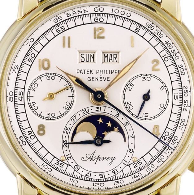 Sotheby's Genève : vente aux enchères d'une Patek "Asprey" 2499 d'exception