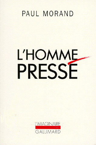 L'homme pressé, copyright Gallimard