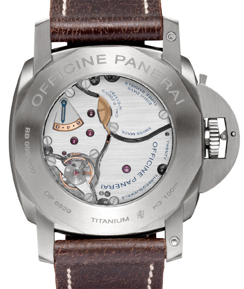 Panerai Luminor 1950 Left-handed 8 Days Titanio – 47 mm : tout pour plaire Panerai Luminor 1950 Left-handed 8 Days Titanio – 47 mm : tout pour plaire