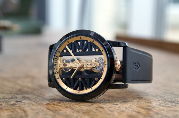 Corum Golden Bridge Titane DLC Corum Golden Bridge Titane DLC