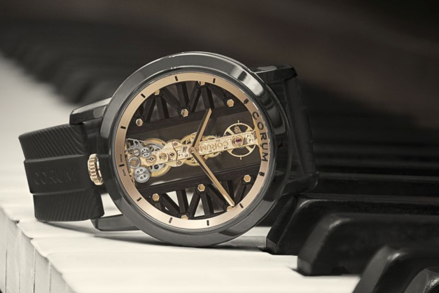 Corum Golden Bridge Titane DLC Corum Golden Bridge Titane DLC