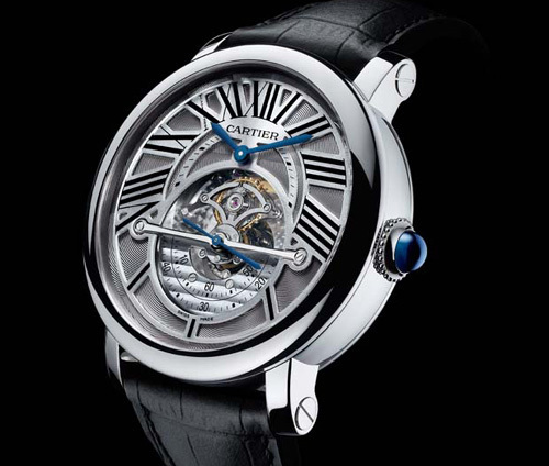 Montre Rotonde de Cartier Astrorégulateur Laziz Hamani © Cartier 2010