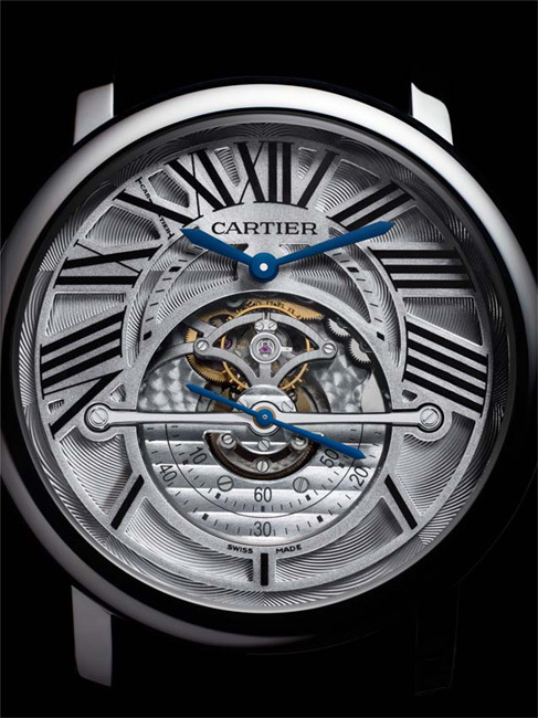 Montre Rotonde de Cartier Astrorégulateur Laziz Hamani © Cartier 2010