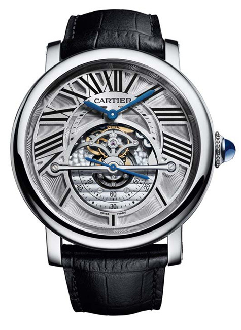 Montre Rotonde de Cartier Astrorégulateur Laziz Hamani © Cartier 2010