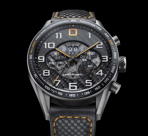Chronographe TAG Heuer Carrera MP4-12C : clin d’œil au roadster McLaren MP4-12C Chronographe TAG Heuer Carrera MP4-12C : clin d’œil au roadster McLaren MP4-12C