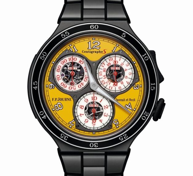 FP Journe Centigraphe Sport cadran jaune 44 mm FP Journe Centigraphe Sport cadran jaune 44 mm