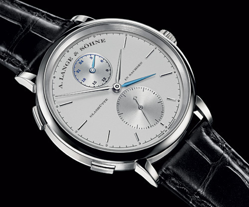 Lange & Sohne Saxonia Double fuseau horaire : pour globe-trotters élégants