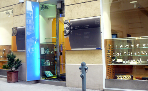 Boutique Chronotek à Vienne (Autriche)