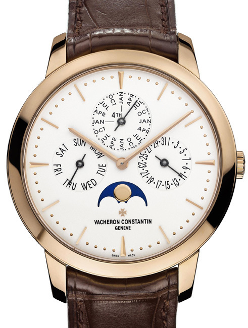 Vacheron Constantin Patrimony Contemporaine Quantième Perpétuel : réglée jusqu’au 1er mars 2100