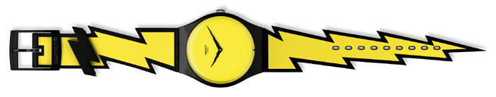 Jeremy Scott et Swatch présentent trois montres « fashion victim »