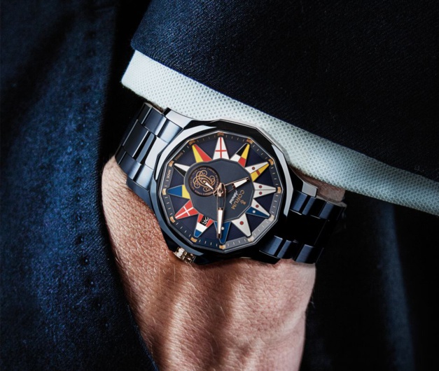 Corum Admiral Legend édition Crillon avec Thomas Erber