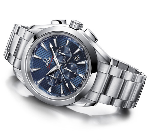 Londres J.O. 2012 : le chronographe Omega Seamaster Aqua Terra 44 London