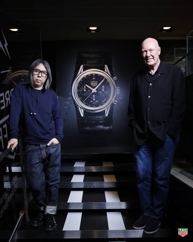 Hiroshi Fujiwara et Jean-Claude Biver à Tokyo Hiroshi Fujiwara et Jean-Claude Biver à Tokyo