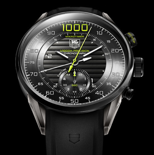 TAG Heuer Mikrotimer Flying 1000 : un concept watch qui affiche le millième de seconde