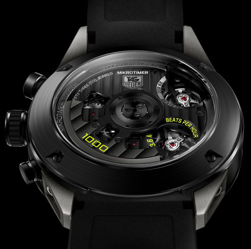 TAG Heuer Mikrotimer Flying 1000 : un concept watch qui affiche le millième de seconde TAG Heuer Mikrotimer Flying 1000 : un concept watch qui affiche le millième de seconde