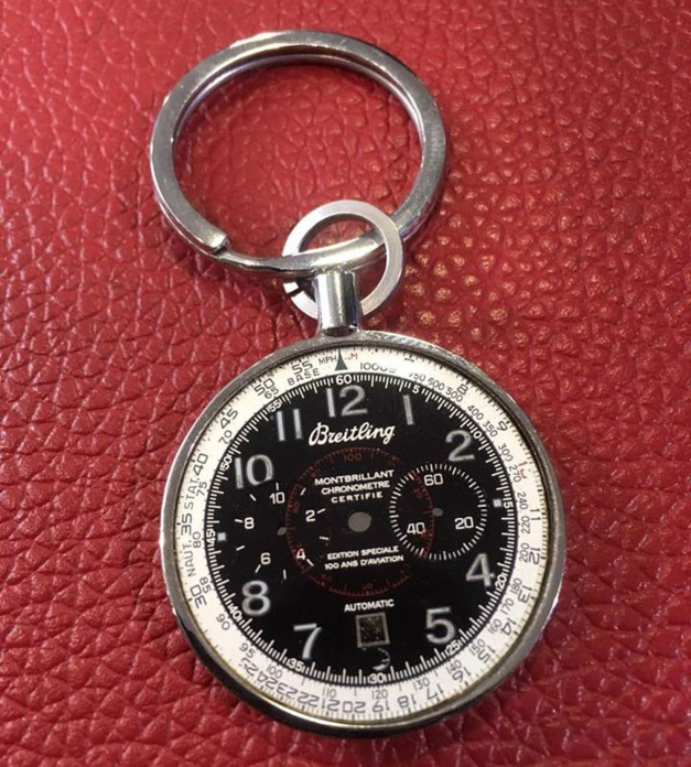 Misterchrono propose des porte-clefs dotés de véritables cadrans de montre