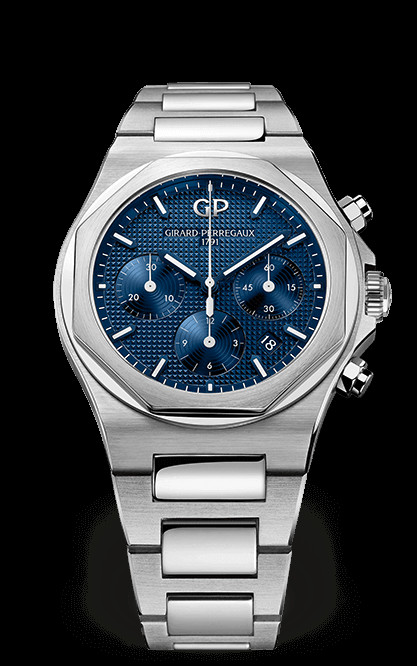 Chronographe acier Laureato Girard-Perregaux Chronographe acier Laureato Girard-Perregaux