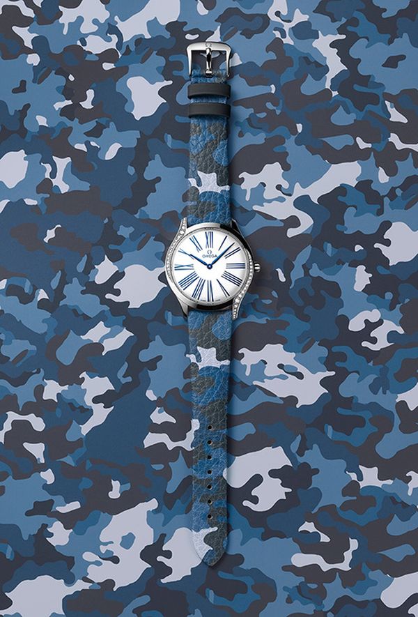Omega Camo Kaia Gerber Trésor Omega Camo Kaia Gerber Trésor