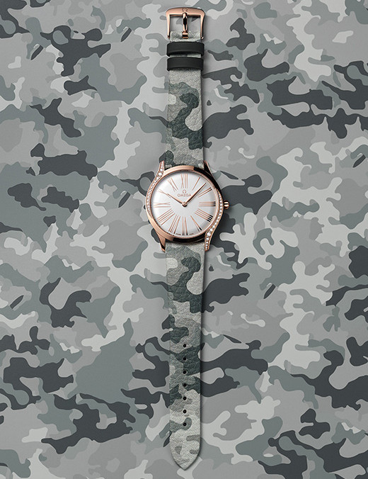 Omega Camo Kaia Gerber Trésor Omega Camo Kaia Gerber Trésor