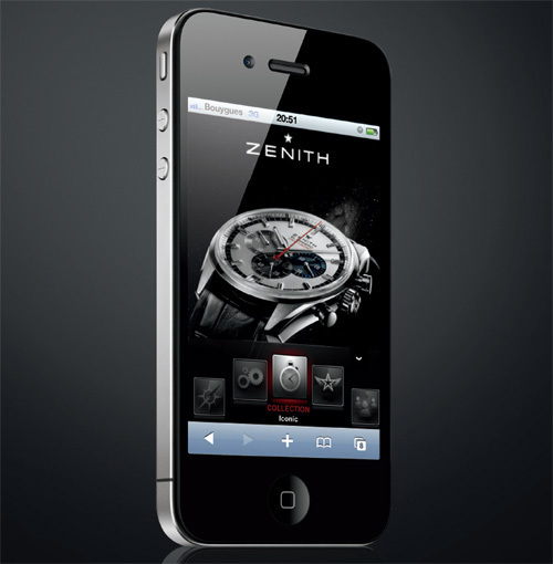 Zenith : un site spécialement dédié aux smartphones et une application iPhone Zenith : un site spécialement dédié aux smartphones et une application iPhone