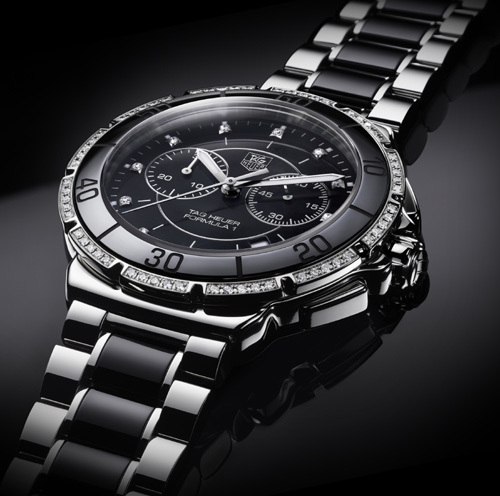 TAG Heuer chronographe Formula 1 Lady Steel and Ceramic