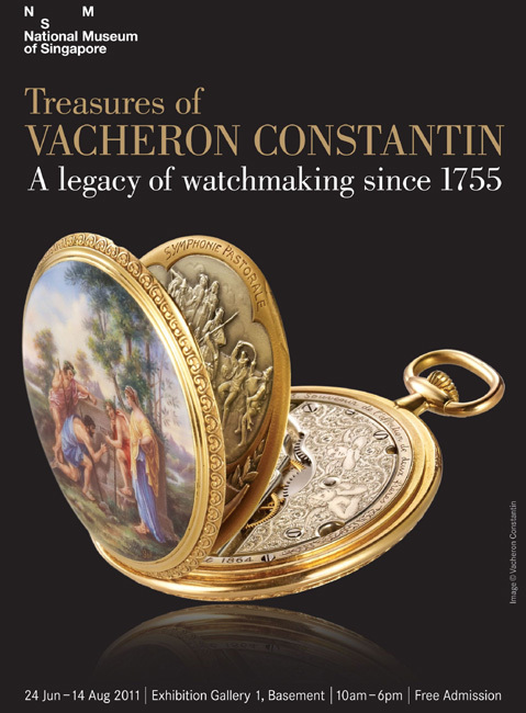 Singapour : une exposition exceptionnelle du patrimoine horloger de la manufacture Vacheron Constantin