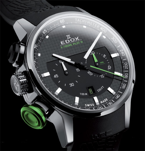 Edox WRC XTreme Pilot III Edition Limitée : pensée pour la course Edox WRC XTreme Pilot III Edition Limitée : pensée pour la course